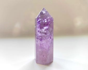 Amethyst Tower | Natural Purple Crystal | Polished Point | 47g