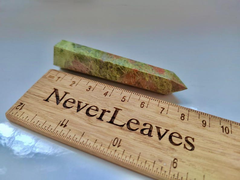 Unakite Tower | Natural Unakite Crystal | Nurturing Stone | Exact Piece image 7