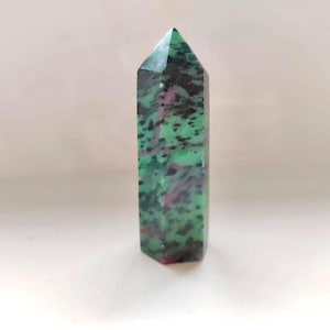 Jade Ruby Zoisite Tower | Self Belief & Inner Strength | Crystal Gift