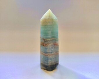 Blue Onyx Tower | Stone for Calm | Exact Piece