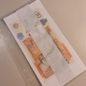 Cash stuffing envelopes, cash envelopes, sinking funds, savings, cash wallets, spending tracker