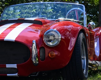 HD Rojo Blanco Convertible Clásico Coupé Autos Deportivos Escena Paisaje Descargar Art Deco Large Print Jpg A4 A3 Home Fotos de Archivo Libres de Derechos