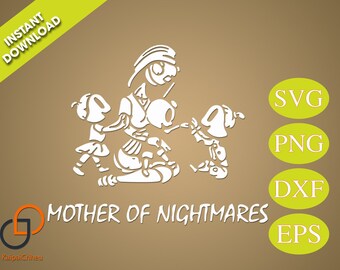 Download Mother Of Nightmares Svg Etsy