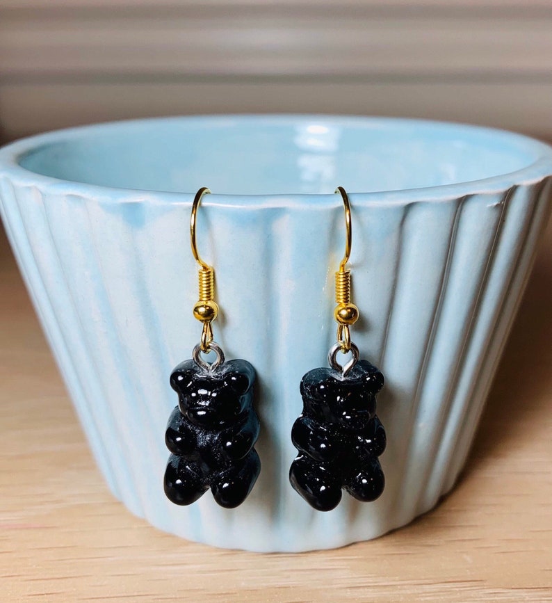 Gummy Bear EarringsBlack