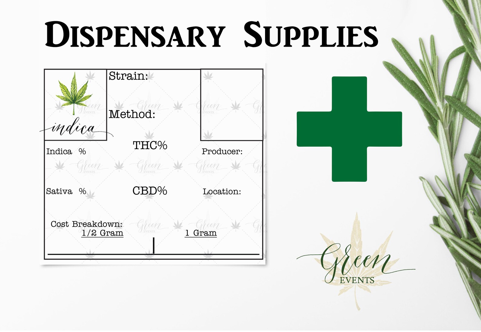 Indica Cannabis Strain Info Product Card DIY Editable Template Etsy Indica Cannabis Strain Info Product Card DIY Editable Template Etsy