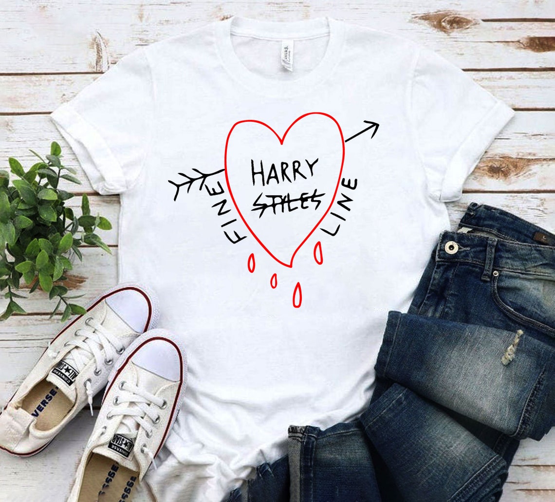 Harry Style shirt Fine Line Shirt Harry Styles tee Made In Etsy