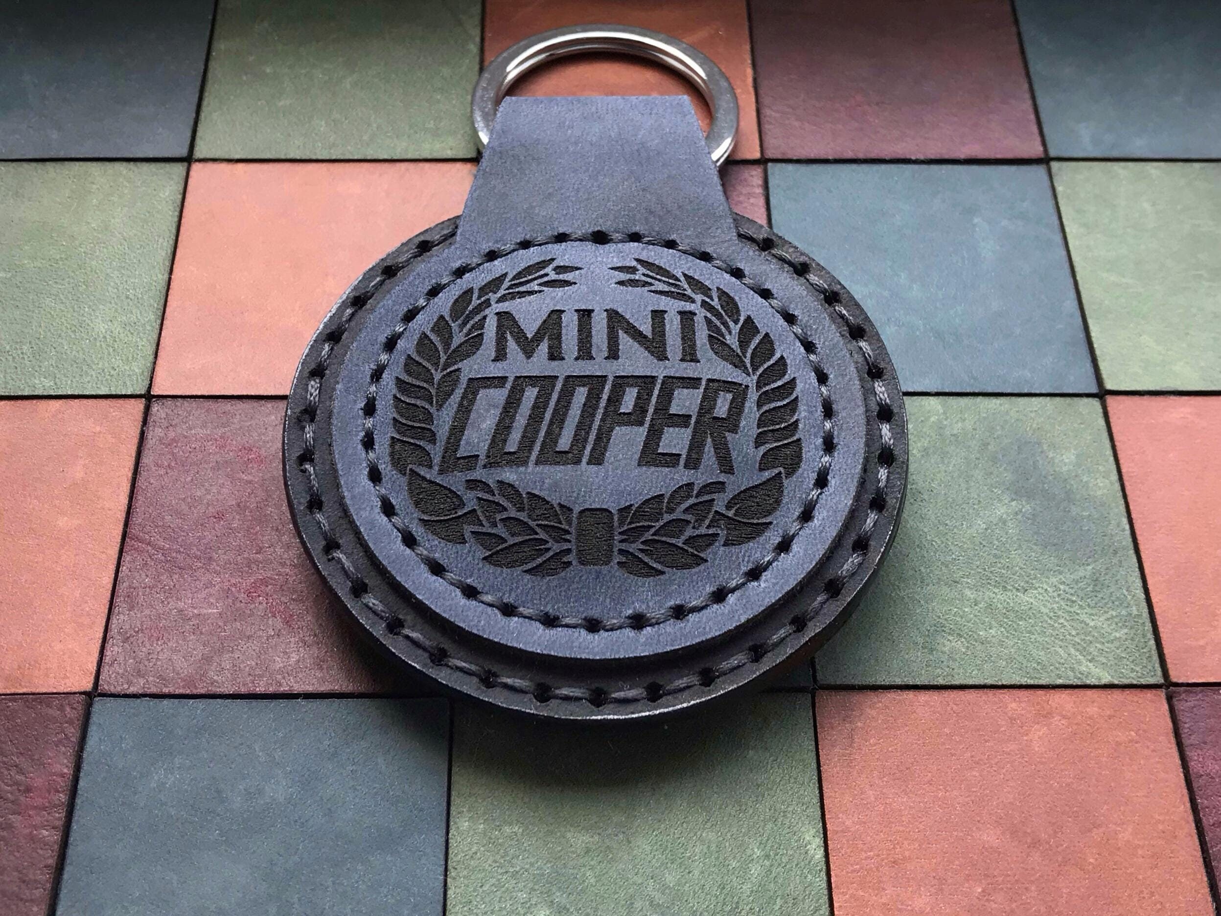 mini cooper keychain with a lifetime warranty