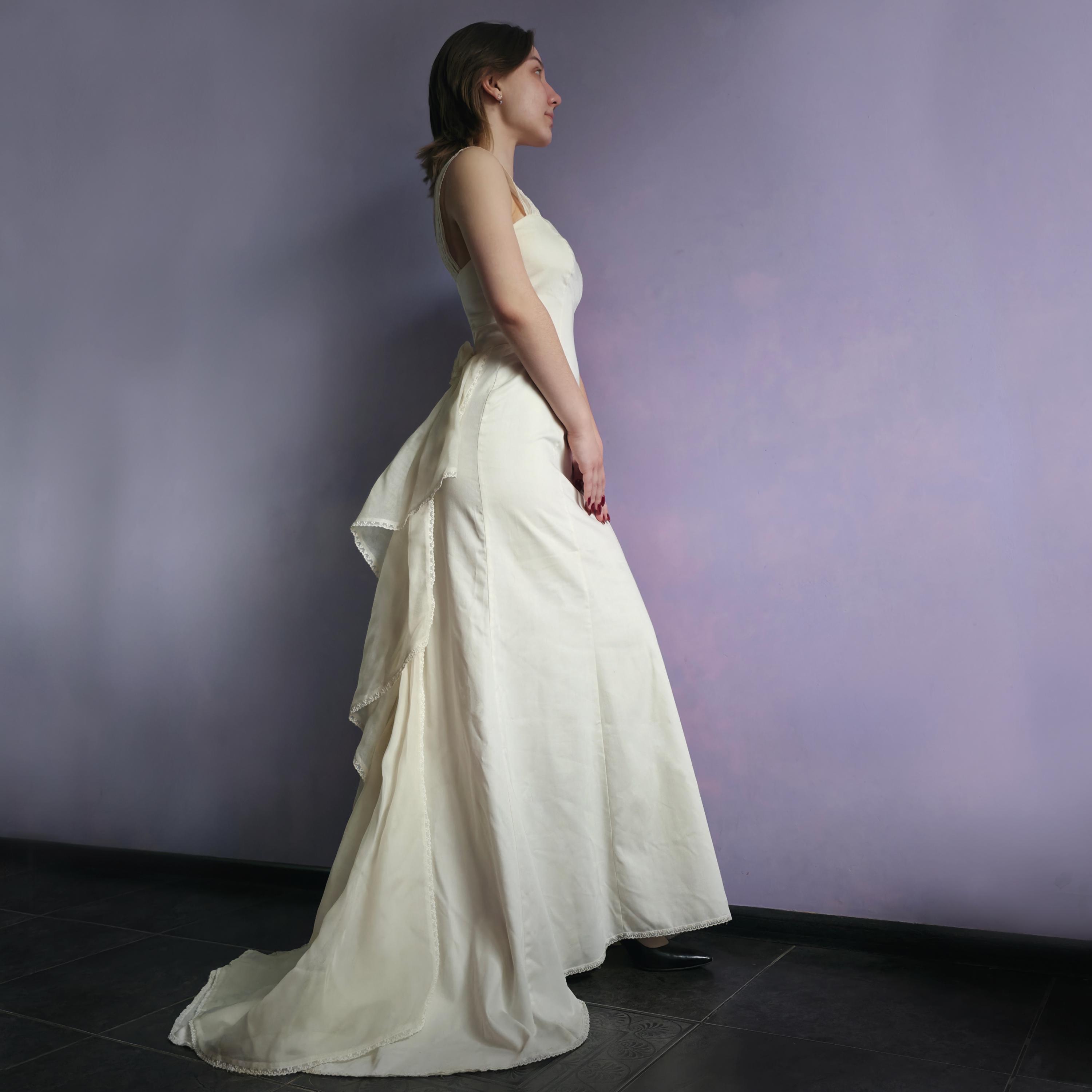 Ivory Wedding Corset Dress