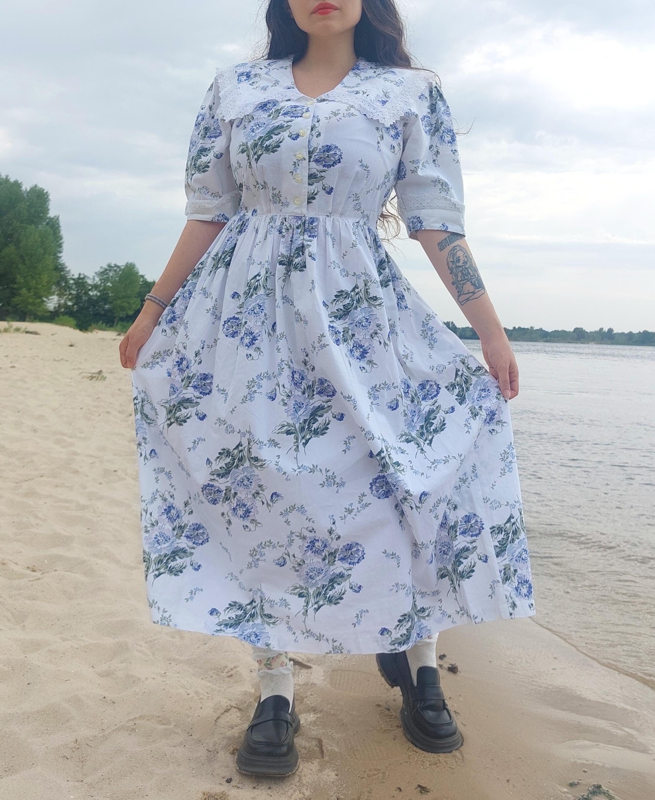 ローラ アシュレイ ヴィンテージ 80年代 レア プレッピードレス