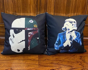 Fundas de almohada decorativas Decoración para el hogar Star Wars storm trooper Navidad almohadas decorativas decoración del hogar funda de cojín Ropa de casa