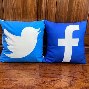 Twitter Pillow - Etsy display picture 1
