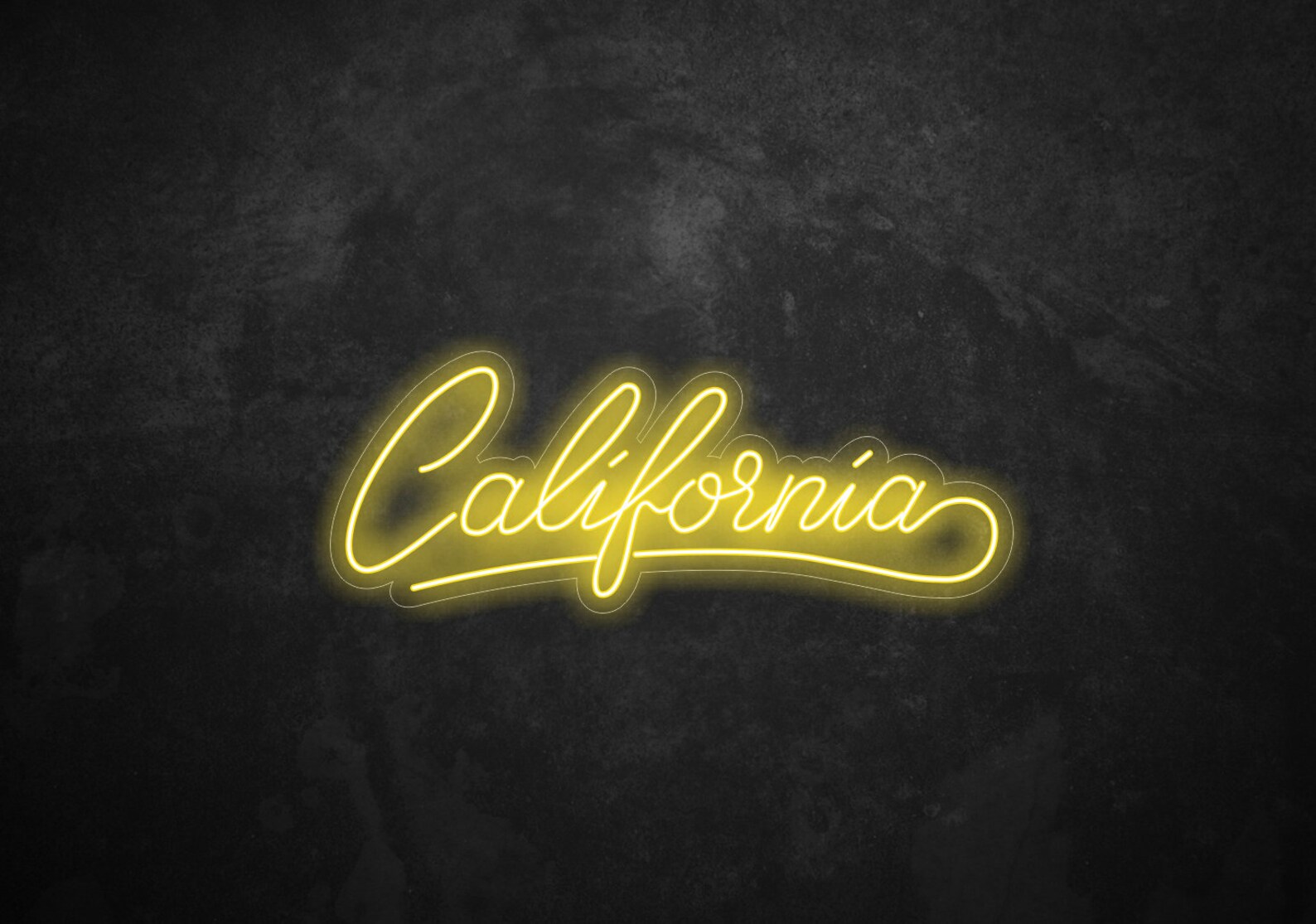 California neon sign USA neon sign custom neon sign state Etsy