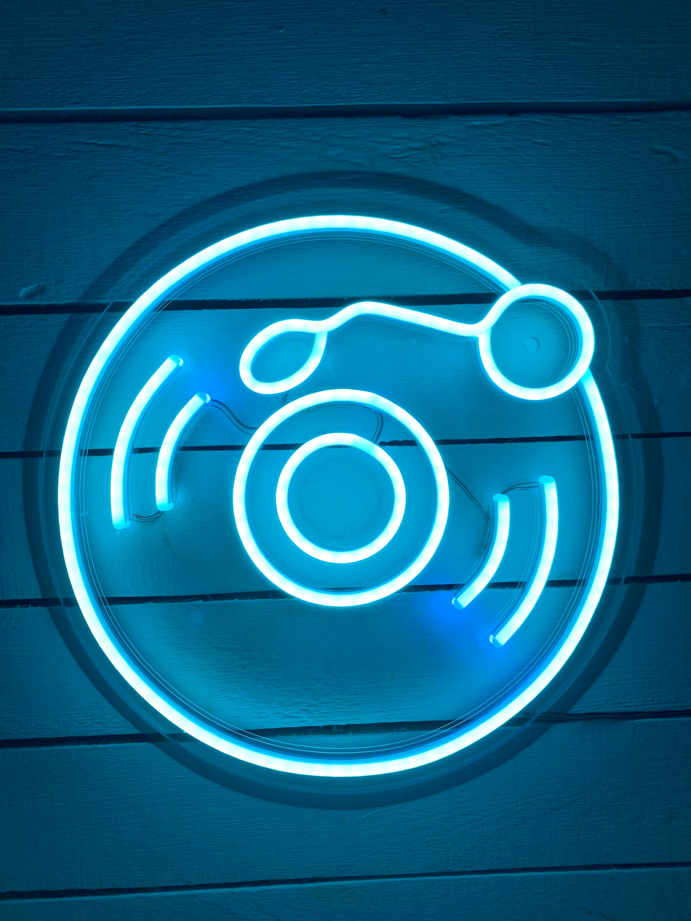 Vinyl Record Ledneon Wall Neon Decor Custom Bedroom Led Neon Etsy