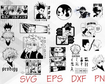 Hunter X Hunter Svg Etsy