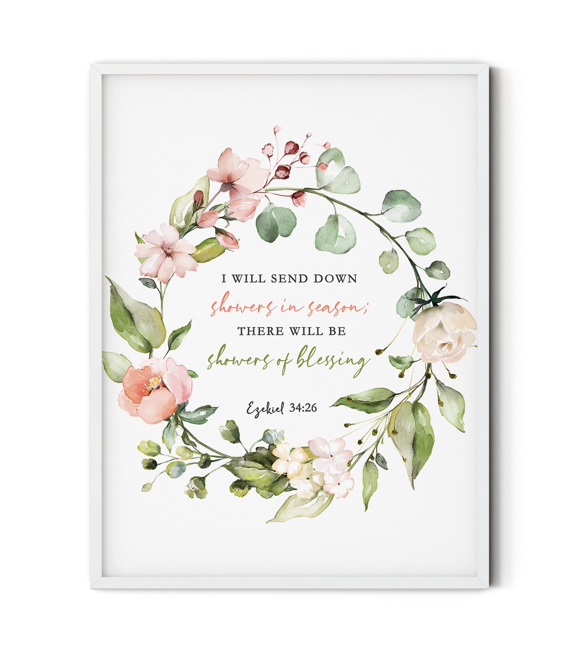 Ezekiel 3426 I Will Send Down Showers in Season There Will Be Showers