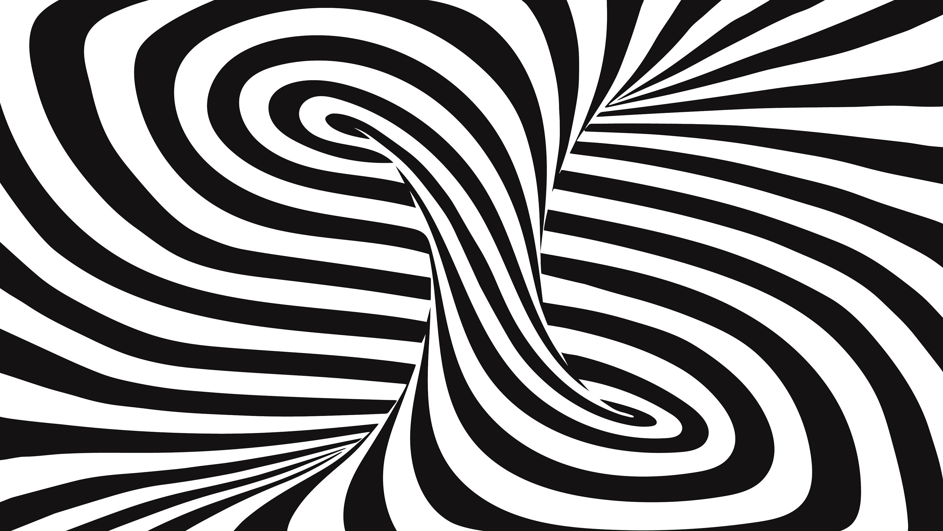 3D Optical Illusion Art Downloadable Print Wallpaper, With 3 Variations and  a Svg. 