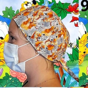 100% cotton medical and paramedical fancy cap