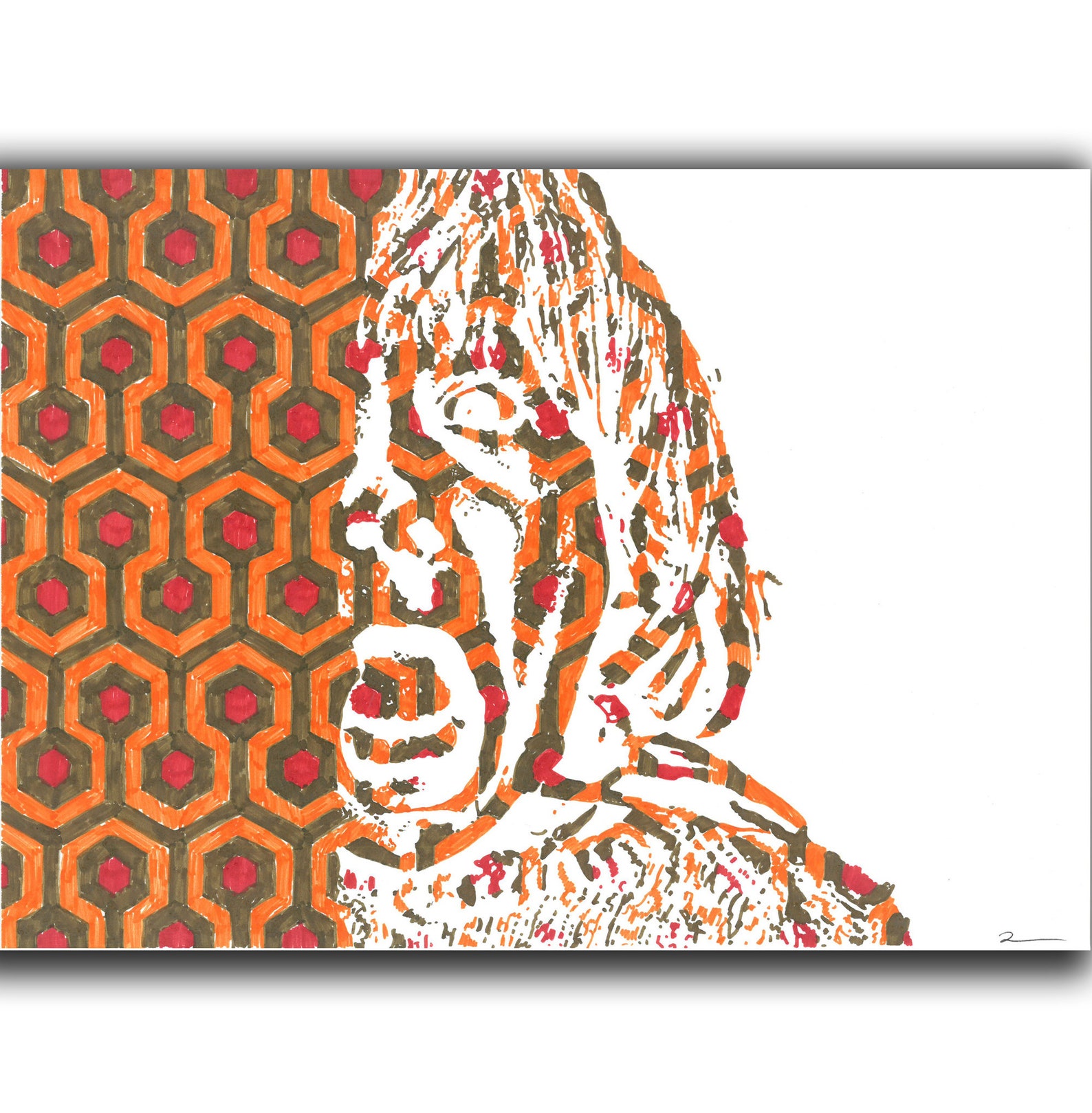 The Shining Carpet Pattern Danny Etsy