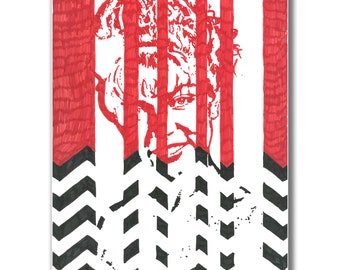 Laura Palmer - Twin Peaks Black Lodge Pattern