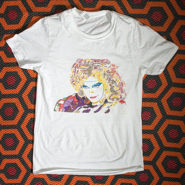 Janet Weiss - White Unisex T-Shirt - Rocky Horror