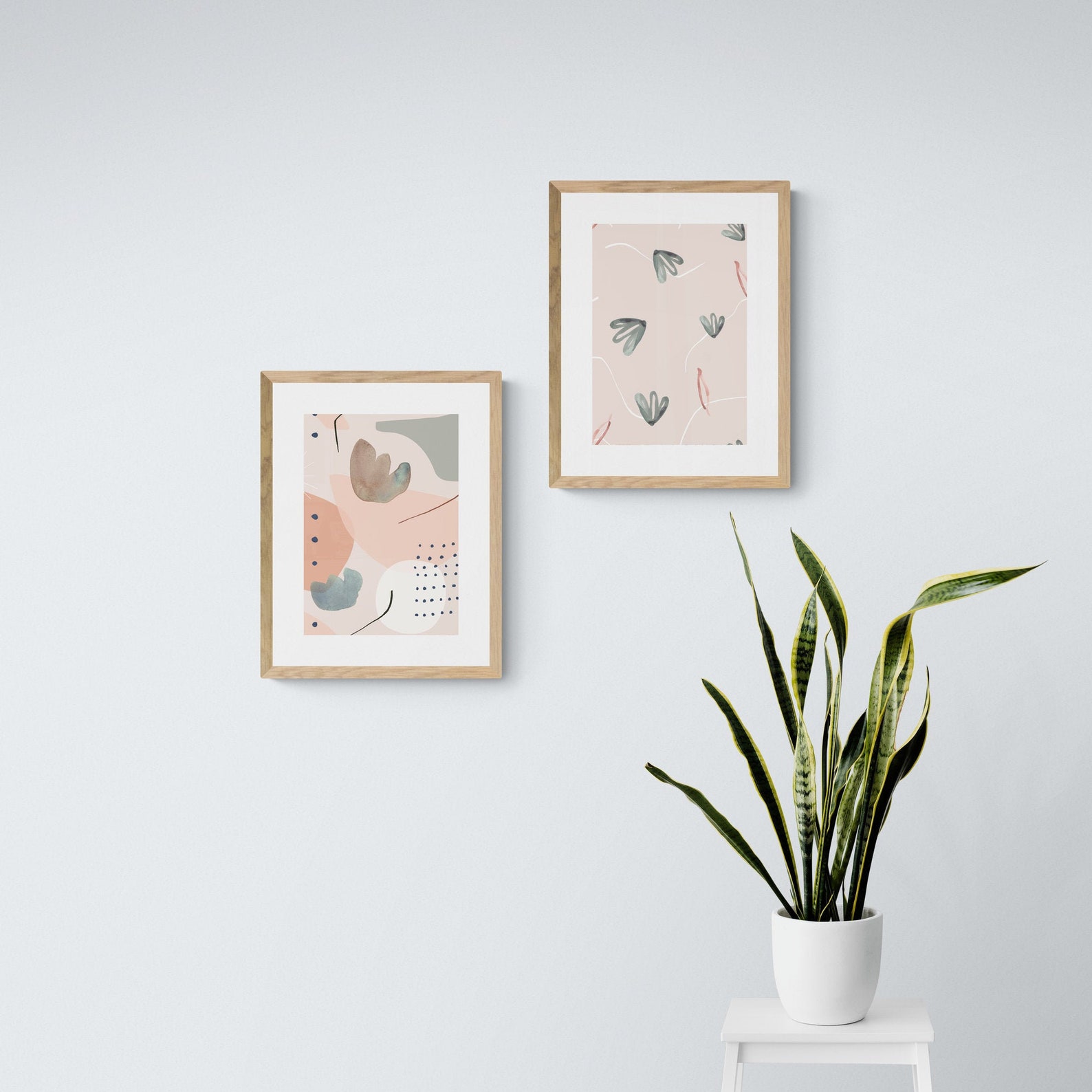 Patterned A4 Prints Wall Decor Living Room Bedroom Etsy