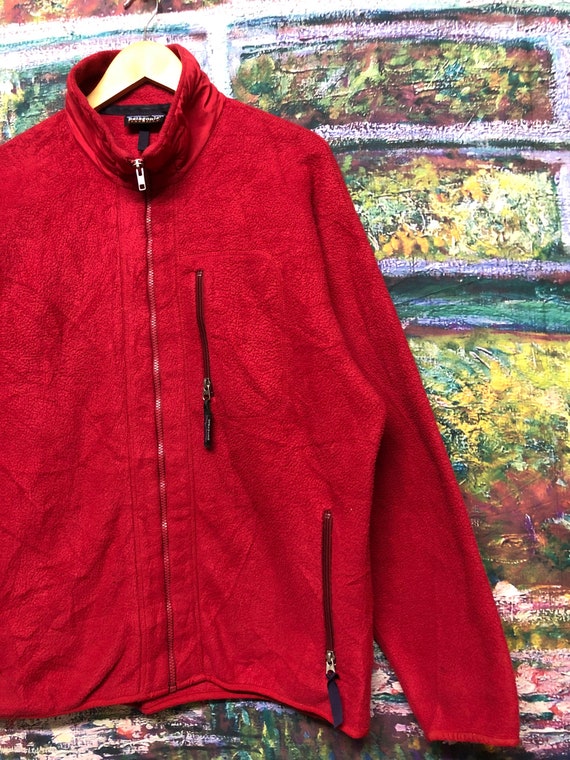 Vtg 90’s patagonia rare Fleece zipper jacket - image 10