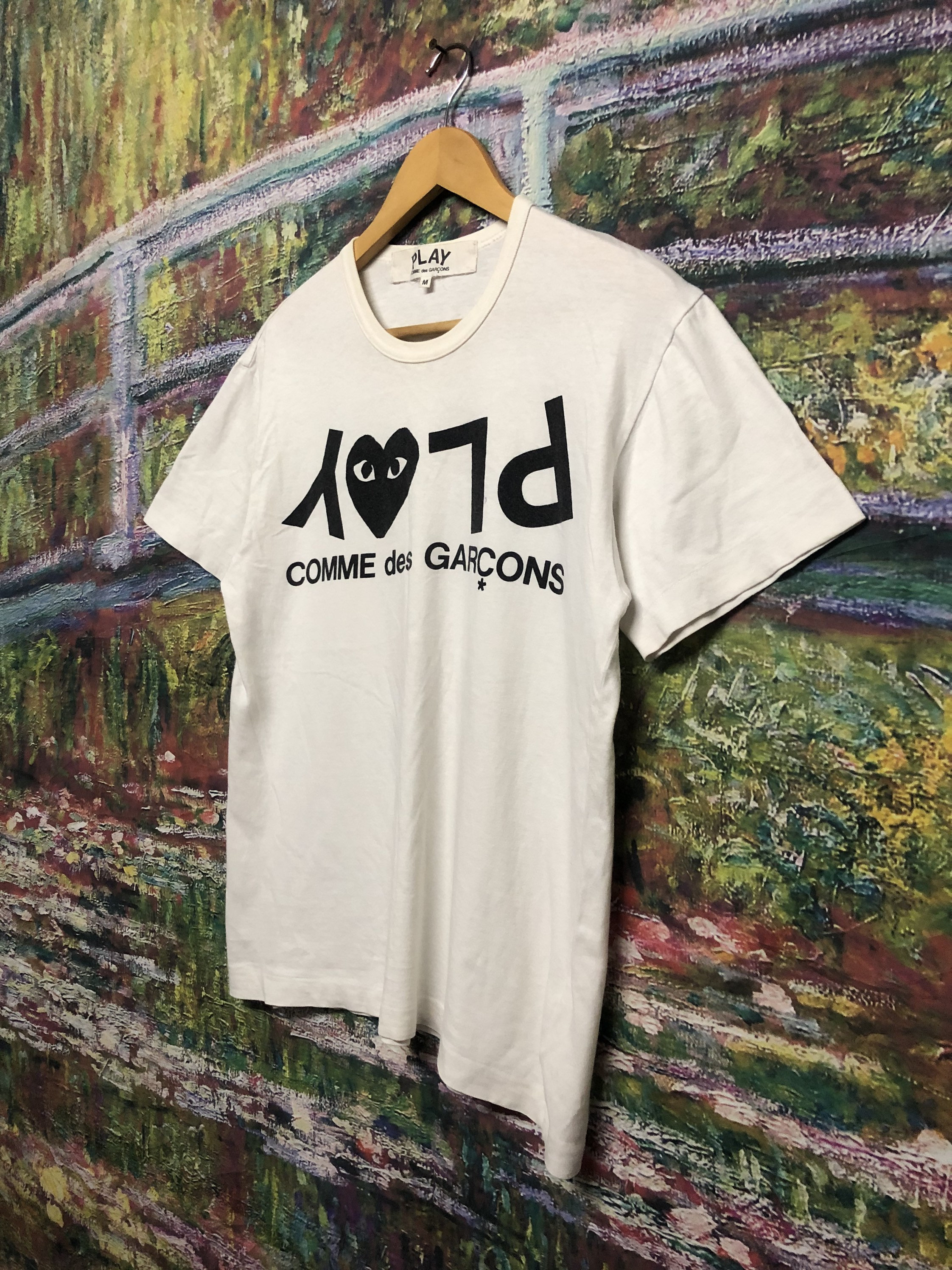 PLAY COMME des GARÇONS M Tシャツ Comme Des Garçons Play Shirt - Etsy