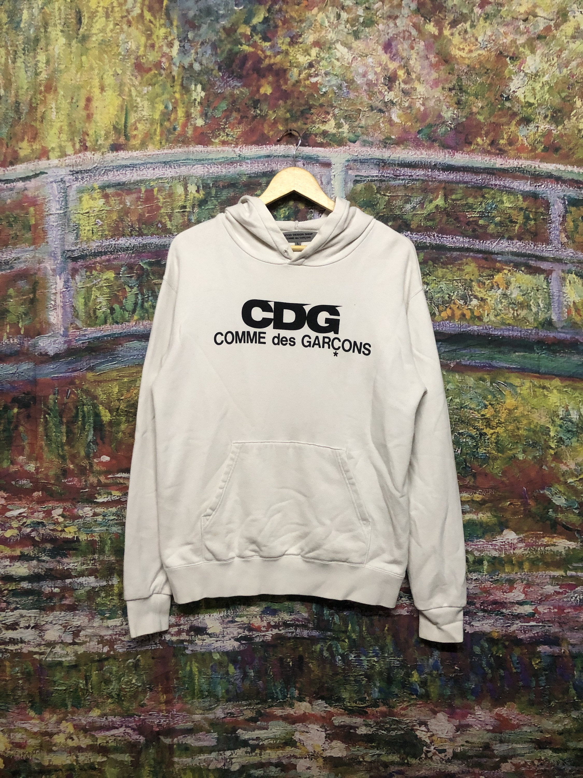 Comme Des Garçons X Good Design Shop Hoodie - Etsy Comme Des Garçons X Good Design Shop Hoodie - Etsy