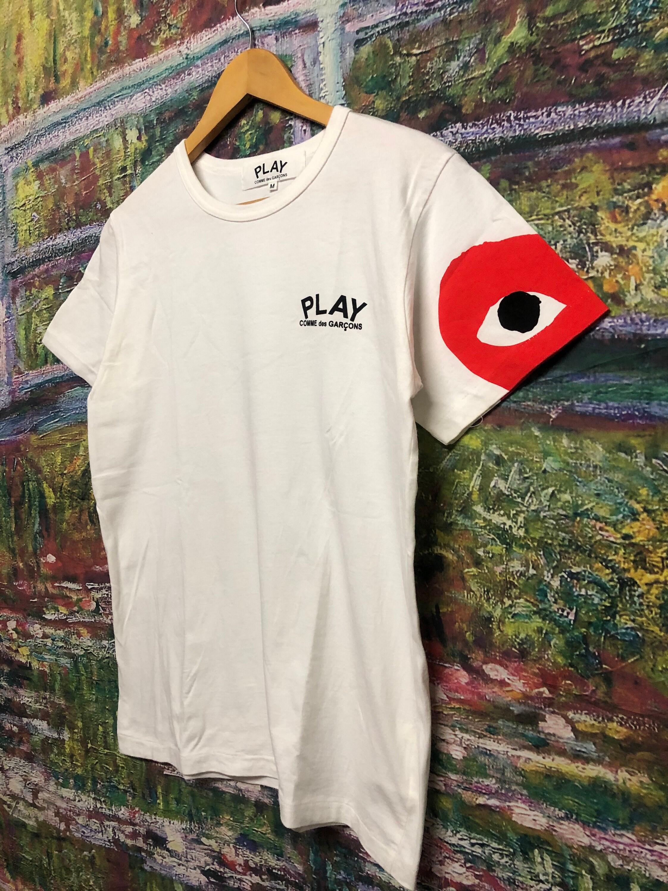 Comme Des Garçons Play Tee - Etsy