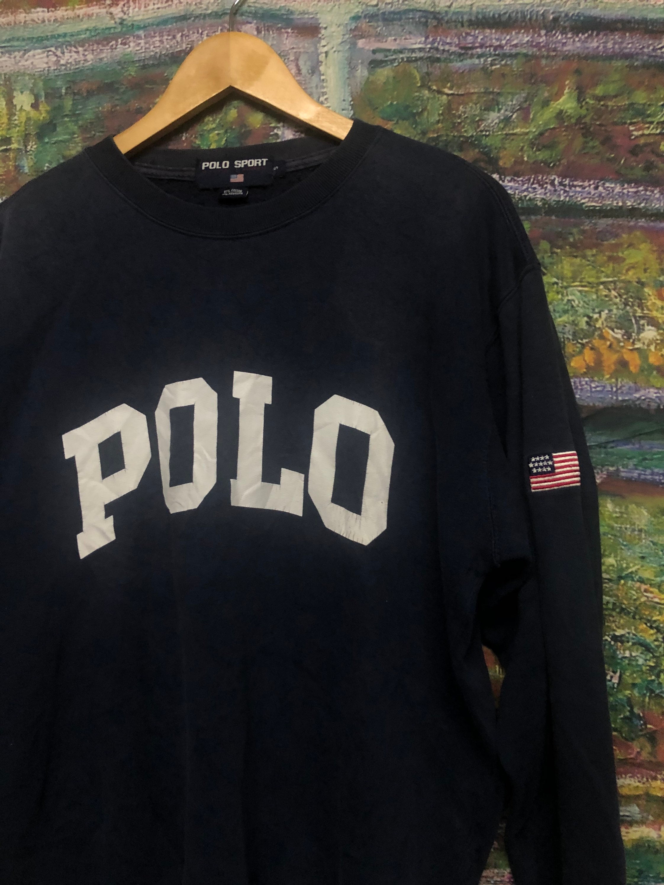 Polo Sport Sweatshirt großes Logo Etsy.de