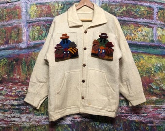 veste Zero King en velours côtelé vintage des années 1970