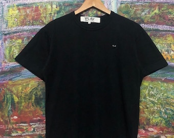 Comme des garcons spielen kleines Herz Shirt