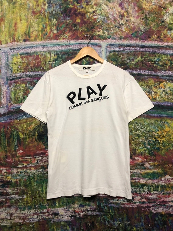 Camiseta de juego Comme des garcons Etsy Mexico