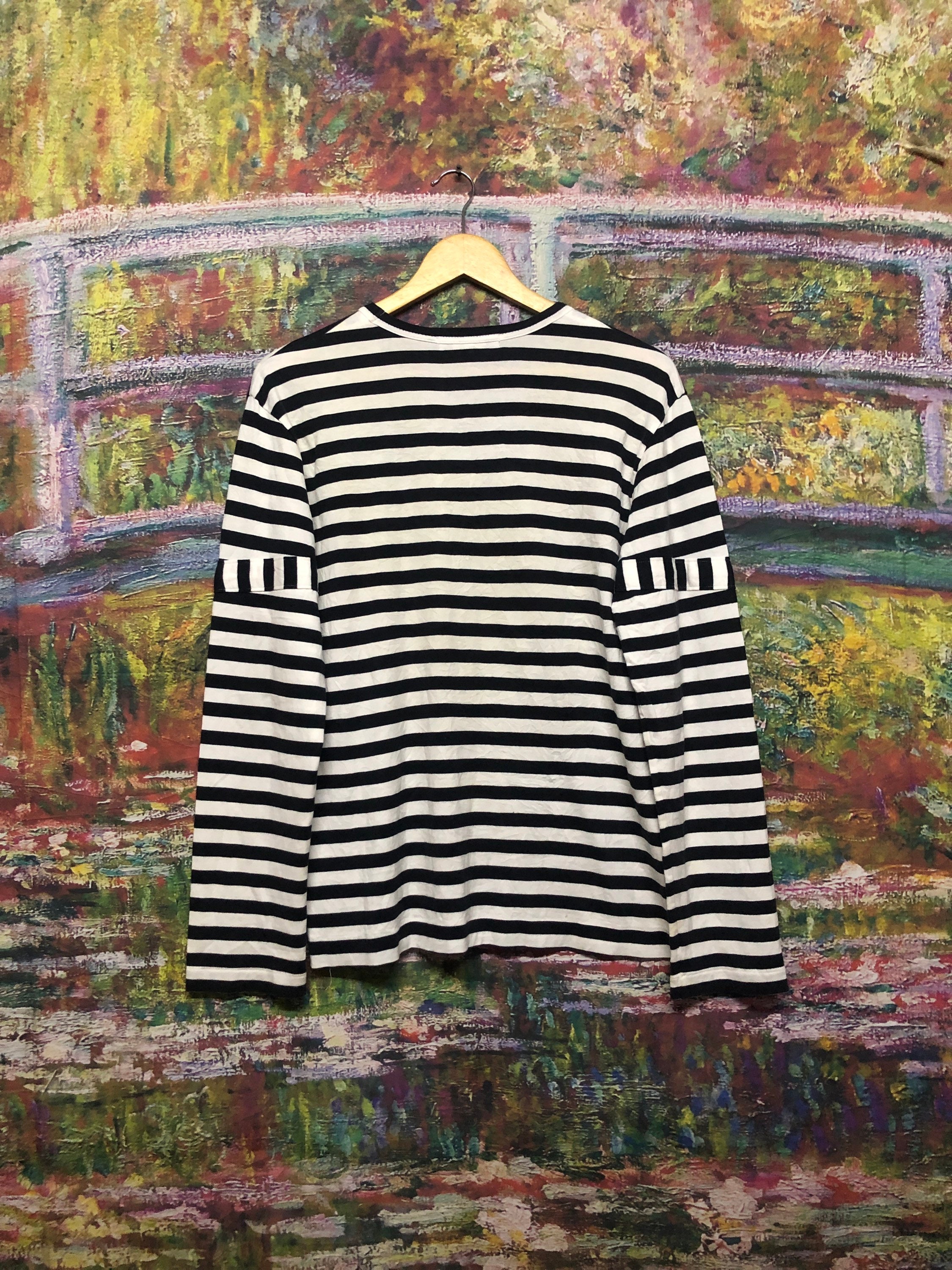Comme Des Garçons Long Sleeve Striped Shirt - Etsy