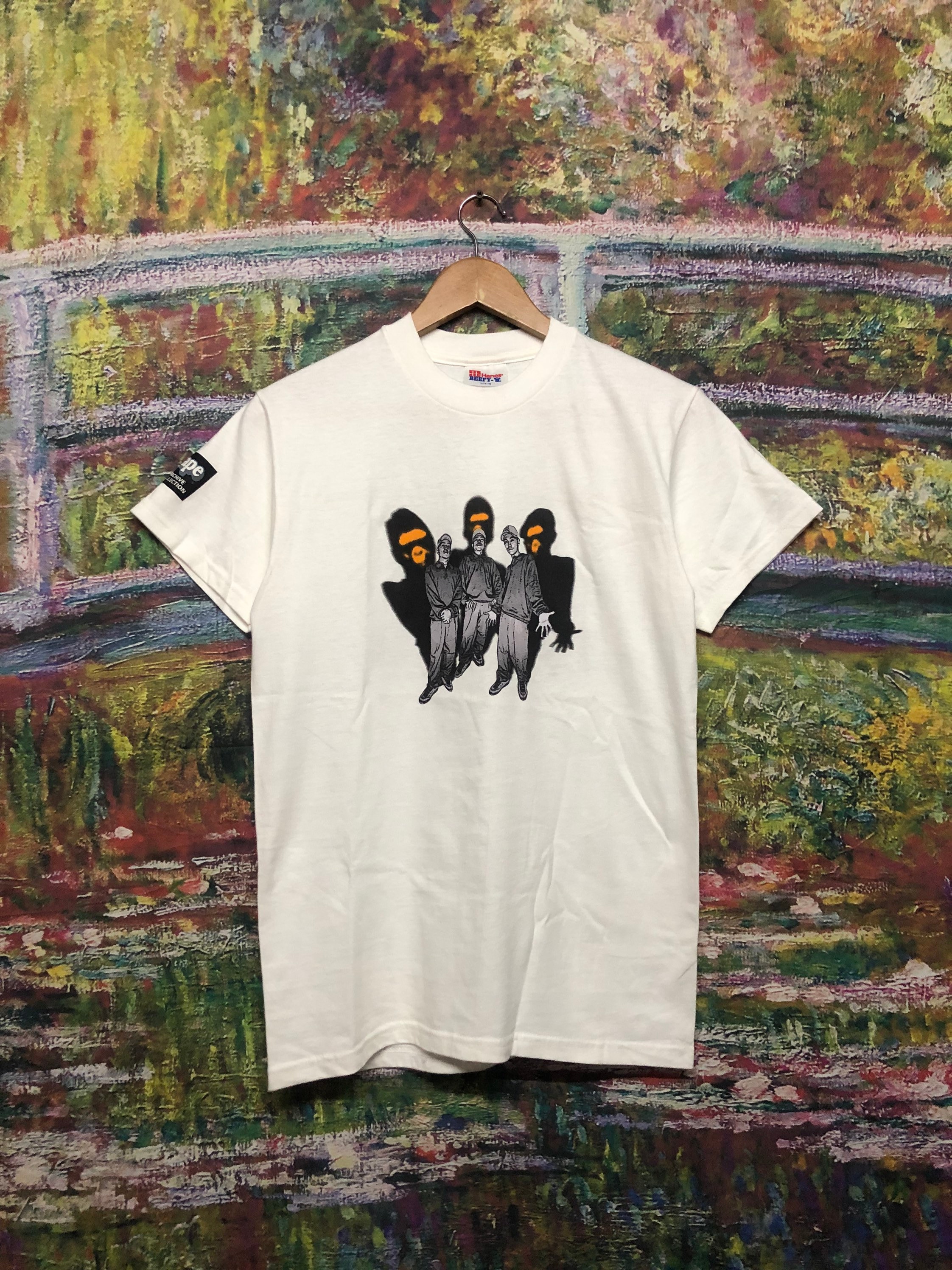 Vintage Bape Tag Hanes Rare Design - Etsy