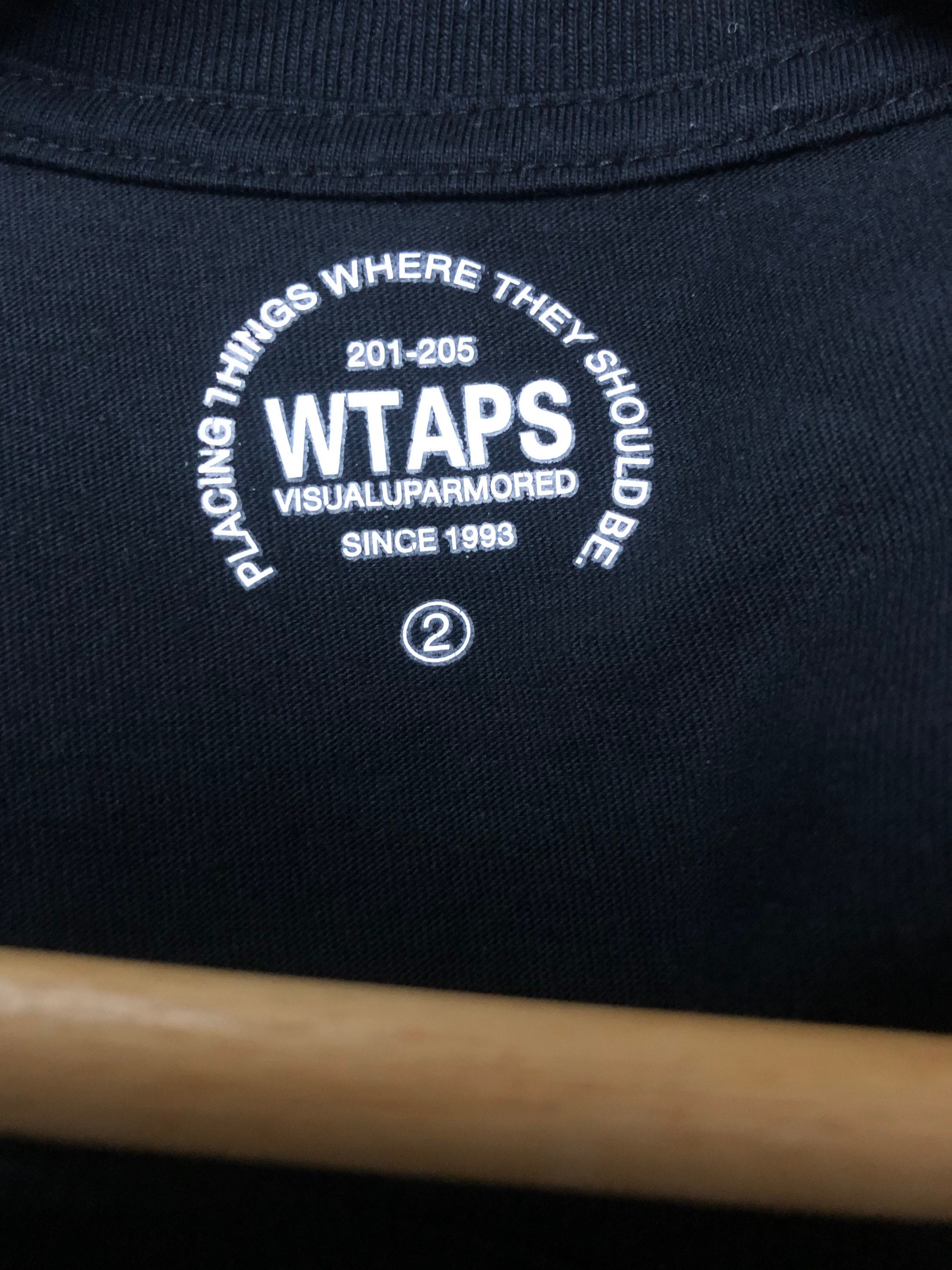 Wtaps Black Shirt Saiz M - Etsy
