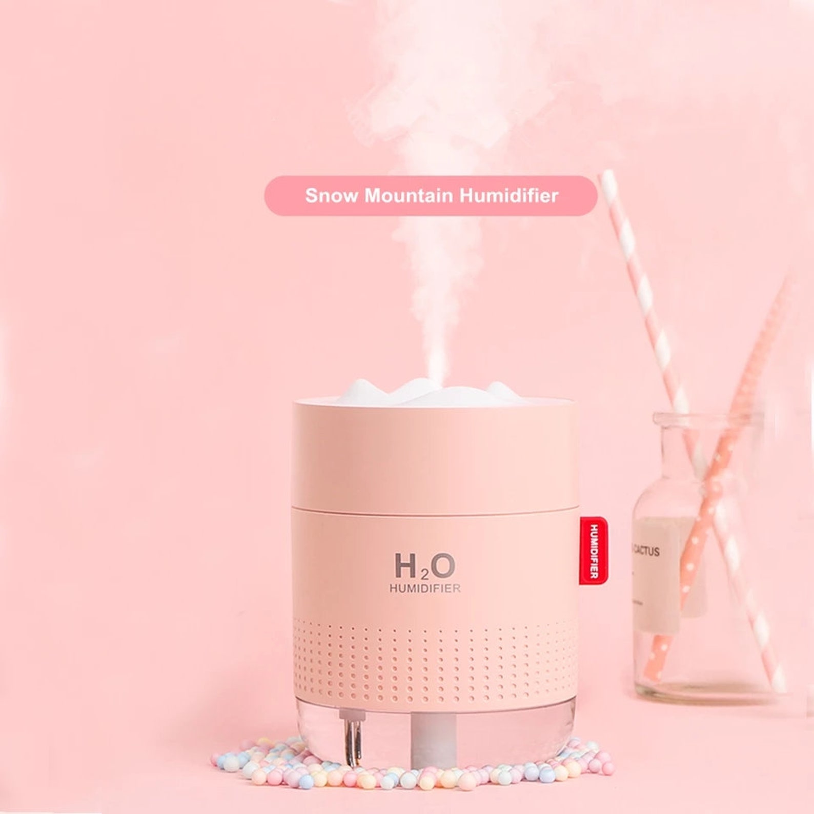 Schneeberg H2O USB Luftbefeuchter WeißEr Cooler Nebel Büro | Etsy