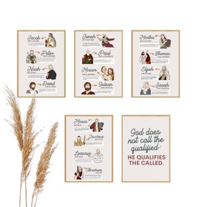 God does not call the qualified;He qualifies the called.  | Catholic digital | Christian print | Saints