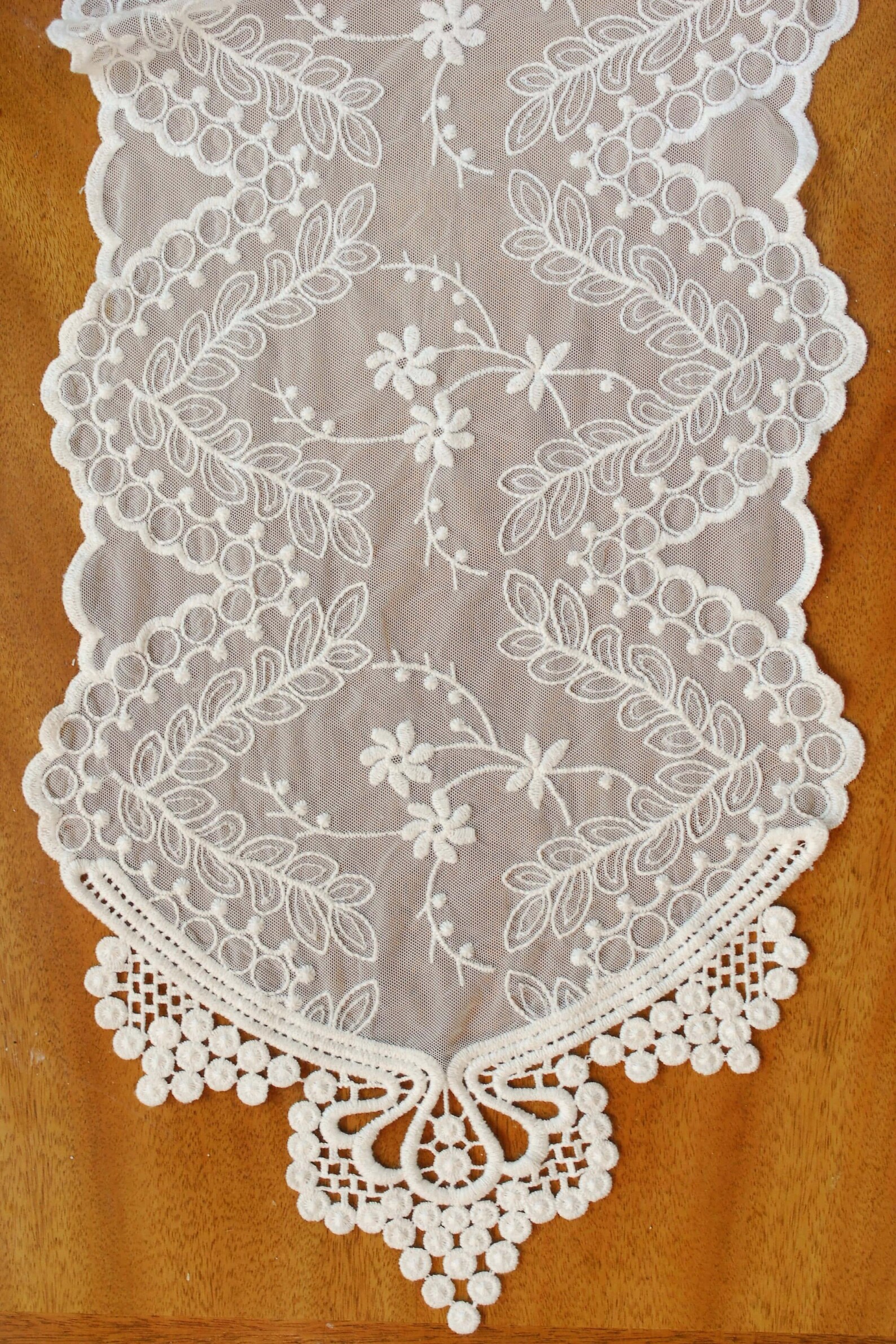 Lace Table Runner Black Lace Table Runner White Lace Table Etsy
