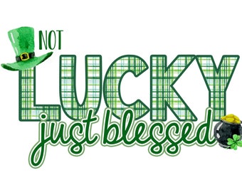 Not Lucky Just Blessed