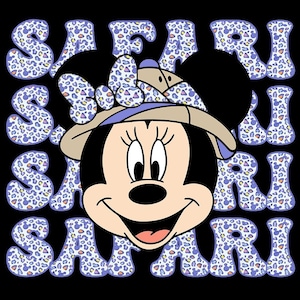 Minnie Safari Purple png