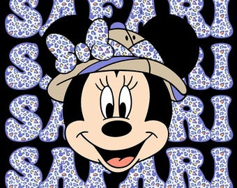 Minnie Safari Purple png