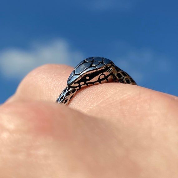Mens sale snake ring