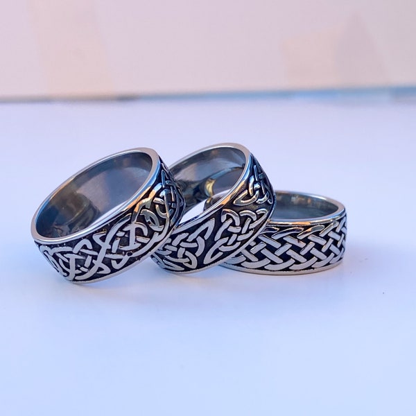 Mens Celtic Ring Etsy