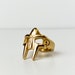 MF doom Mask Ring, Mens MF Doom Ring, Hip Hop Ring, Gold MF Doom Ring, Hip Hop Jewellery 