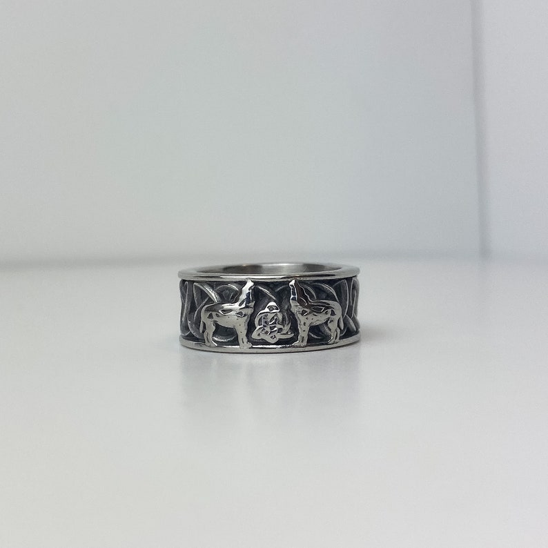 mens valknut ring mens valknut ring