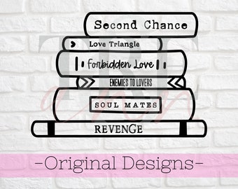 Book svg - Book Tropes svg - Smut svg - Smut Tropes svg - Spicy Books svg - Smutty svg - Reading svg - Book Tropes png - Smut png - Book png