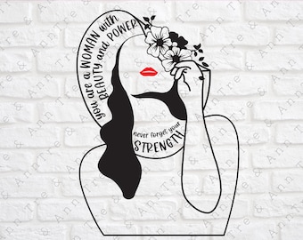 Empower svg- Empower women svg- Empowher svg- Boss Babe svg- Girl Power svg- Female svg- Empowered svg- Strong women svg- Women svg-Girl svg
