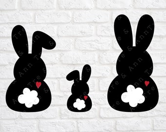 Download Rabbit Family Svg Etsy