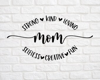 Muttertagssvg - Muttertagsgeschenk svg - Mom svg - Muttertagsshirt SVG - Muttertagssvg - Beste Mama Ever svg - Love Mom svg - png - eps